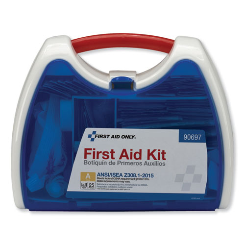 Image of First Aid Only Readycare First Aid Kit For 25 People, Ansi A+, 139 Pieces, Plastic Case