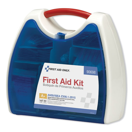 Image of First Aid Only Readycare First Aid Kit For 50 People, Ansi A+, 238 Pieces, Plastic Case