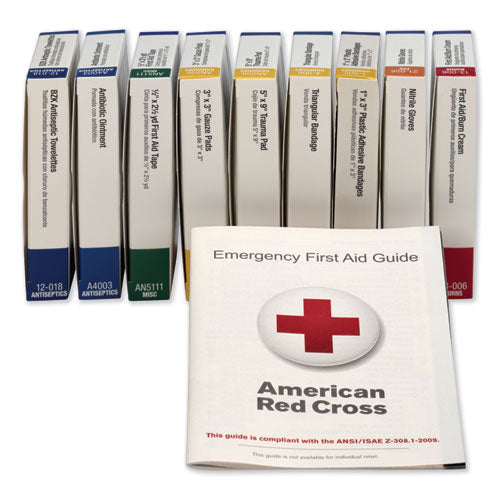 Image of First Aid Only Ansi Compliant 10 Person First Aid Kit Refill, 65 Pieces