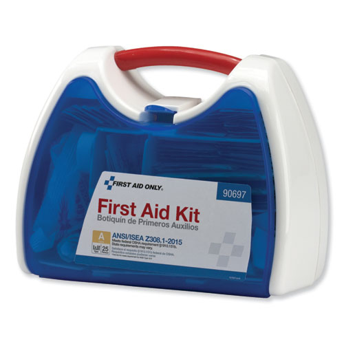 Image of First Aid Only Readycare First Aid Kit For 25 People, Ansi A+, 139 Pieces, Plastic Case