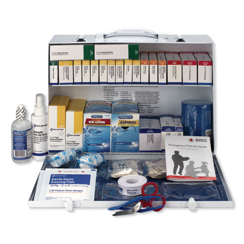 Image of First Aid Only Industrial First Aid Kit for 75 People, 446 Pieces, Metal Case
