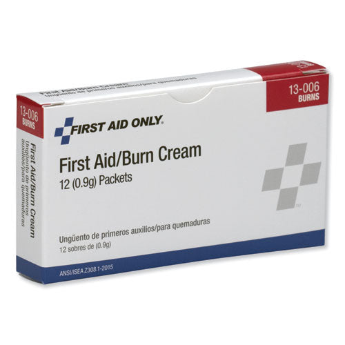 Image of PhysiciansCare® by First Aid Only® First Aid Kit Refill Burn Cream Packets, 0.1 G Packet, 12/box
