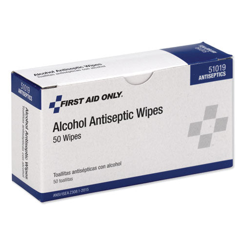 Image of PhysiciansCare® by First Aid Only® First Aid Alcohol Pads, 50/box