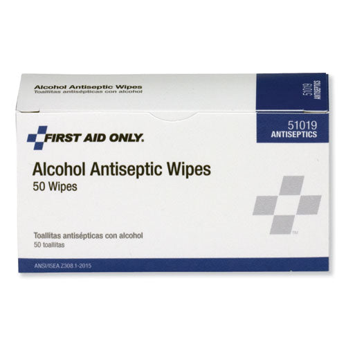 Image of PhysiciansCare® by First Aid Only® First Aid Alcohol Pads, 50/box
