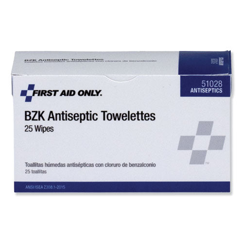 Image of PhysiciansCare® by First Aid Only® First Aid Antiseptic Towelettes, 25/Box