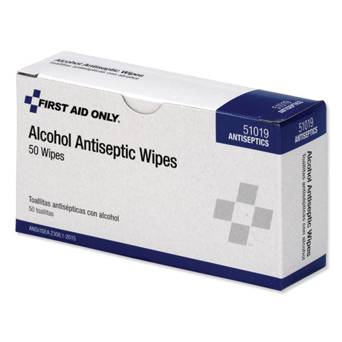 Image of PhysiciansCare® by First Aid Only® First Aid Alcohol Pads, 50/box