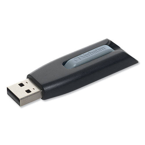 Image of Verbatim® Store 'n' Go V3 Usb 3.0 Drive, 8 Gb, Black/gray