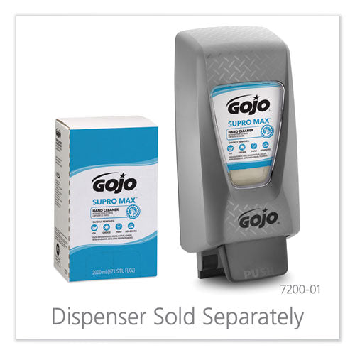 Image of GOJO® SUPRO MAX Hand Cleaner Refill, Unscented, 2,000 mL, 4/Carton