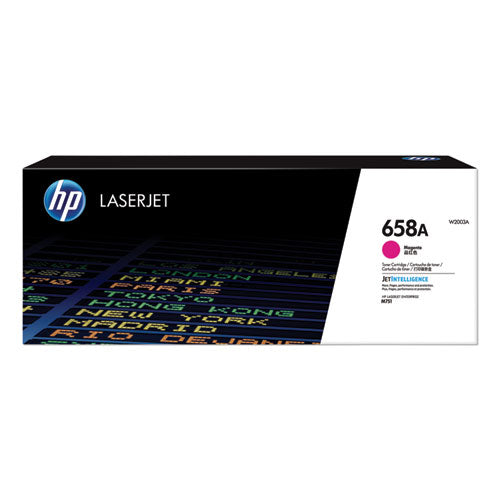 Image of HP HP 658a, (w2003a) Magenta Original Laserjet Toner Cartridge