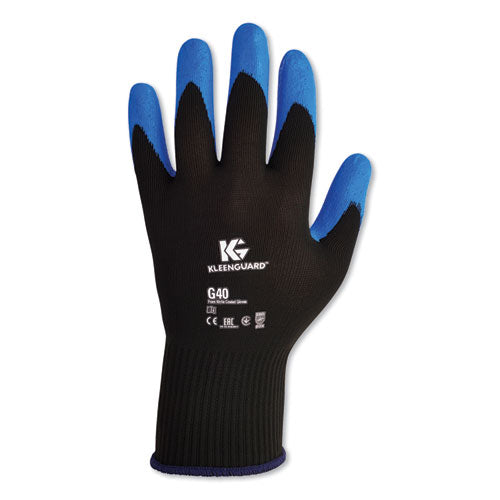 Image of KleenGuard G40 Foam Nitrile Coated Gloves, 250 mm Length, X-Large/Size 10, Blue, 12 Pairs