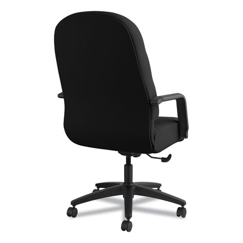 Image of HON® Pillow-Soft 2090 Series Executive High-Back Swivel/tilt Chair, Supports Up To 300 Lb, 17" To 21" Seat Height, Black