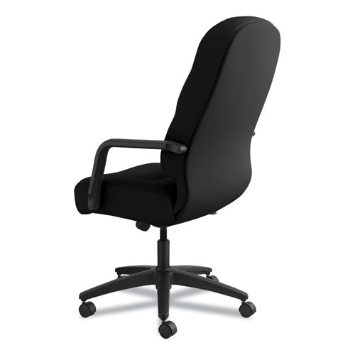 Image of HON® Pillow-Soft 2090 Series Executive High-Back Swivel/tilt Chair, Supports Up To 300 Lb, 17" To 21" Seat Height, Black