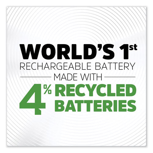 Image of Energizer® Nimh Rechargeable Aa Batteries, 1.2 V, 8/pack