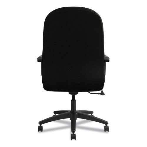 Image of HON® Pillow-Soft 2090 Series Executive High-Back Swivel/tilt Chair, Supports Up To 300 Lb, 16.75" To 21.25" Seat Height, Black