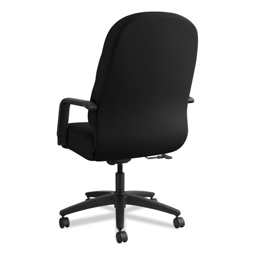 Image of HON® Pillow-Soft 2090 Series Executive High-Back Swivel/tilt Chair, Supports Up To 300 Lb, 17" To 21" Seat Height, Black