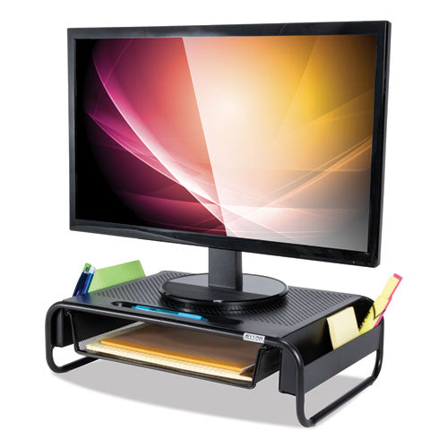 Image of Allsop® Metal Art Organizer 5 Monitor, 18" X 11.8" X 5.1", Black, Supports 30 Lbs