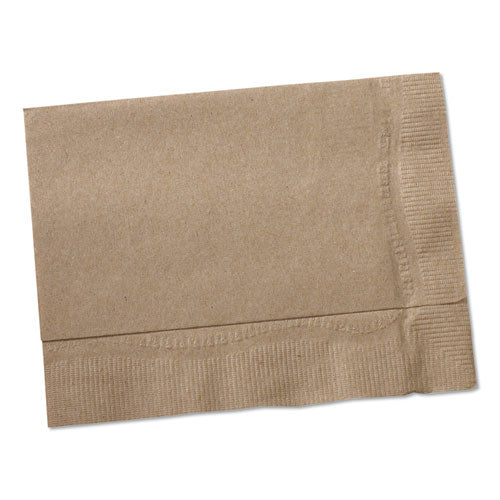 Image of Tork® Advanced Masterfold Dispenser Napkin, 1-Ply, 12" X 17", Natural, 500/pk, 12pk/ct