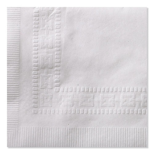 Image of Tork® Advanced Dinner Napkins, 2-Ply, 15" X 17", 1/8 Fold, White, 100/pk, 28 Pk/ct