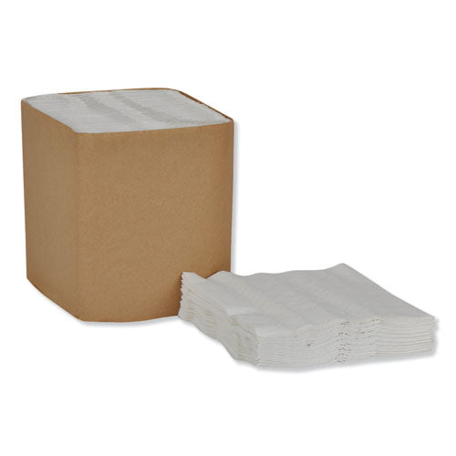 Image of Tork® Universal Dinner Napkins, 1-Ply, 17" X 17", 1/4 Fold, White, 4008/carton