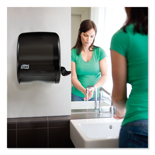 Image of Tork® Compact Hand Towel Roll Dispenser, 12.49 X 8.6 X 12.82, Smoke