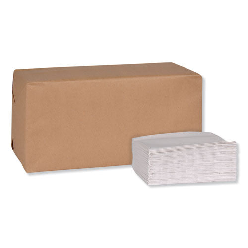 Image of Tork® Universal Masterfold Dispenser Napkins, 1-Ply, 13" X 12", White, 6000/carton
