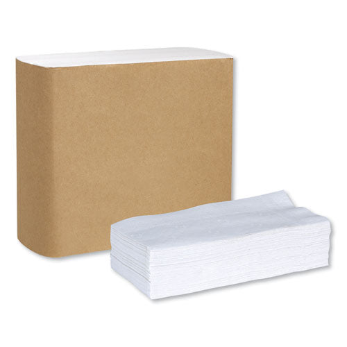Image of Tork® Universal Dinner Napkins, 1-Ply, 15" X 17", 1/8 Fold, White, 3000/carton