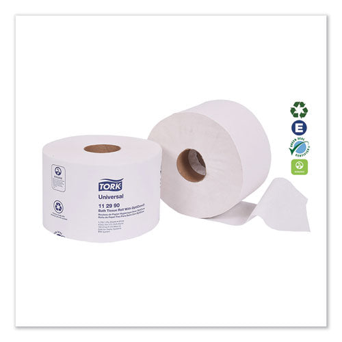 Image of Tork® Universal Bath Tissue Roll with OptiCore, Septic Safe, 1-Ply, White, 1,755 Sheets/Roll, 36/Carton