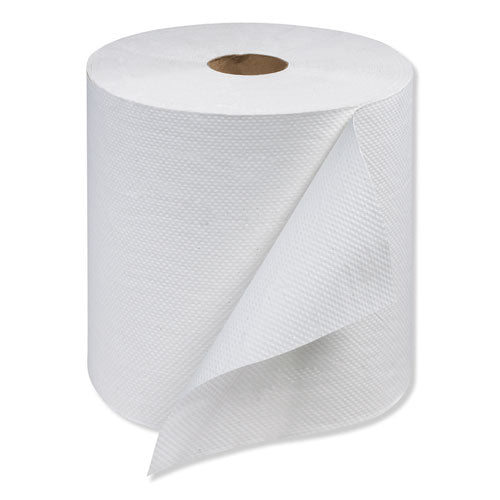 Image of Tork® Universal Hand Towel Roll, 1-Ply, 7.88" x 800 ft, White, 6 Rolls/Carton