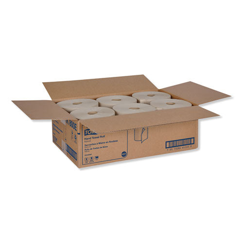 Image of Tork® Universal Hardwound Roll Towel, 1-Ply, 7.88" x 800 ft, Natural, 6/Carton