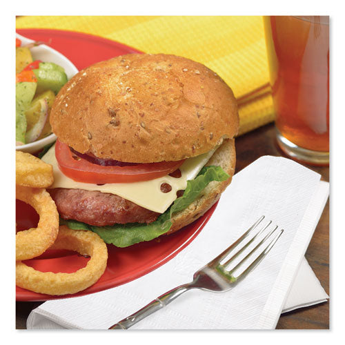 Image of Tork® Advanced Dinner Napkins, 2-Ply, 15" X 16.25", White, 375/pack, 8 Packs/carton