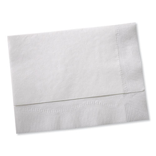 Image of Tork® Advanced Masterfold Dispenser Napkins, 1-Ply,12" X 17", White, 6000/carton