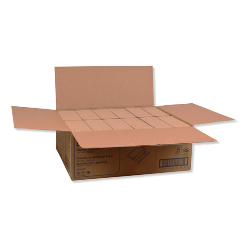 Image of Tork® Universal One-Ply Dinner Napkins, 1-Ply, 15" X 17", Natural, 250/pack, 12pk/ct