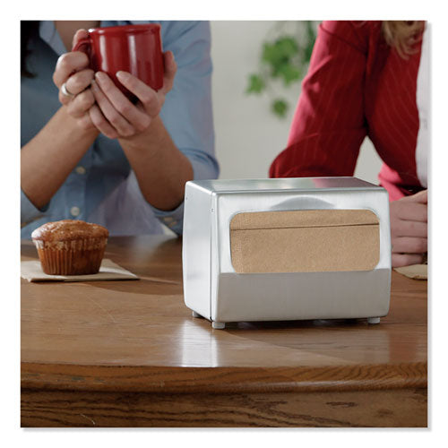 Image of Tork® Advanced Soft Minifold Dispenser Napkins, 1-Ply,13" X 12", Natural, 6000/carton