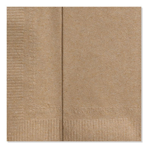 Image of Tork® Advanced Soft Minifold Dispenser Napkins, 1-Ply,13" X 12", Natural, 6000/carton