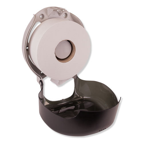 Image of Tork® Jumbo Bath Tissue Dispenser, 10.63 X 5.75 X 12, Smoke