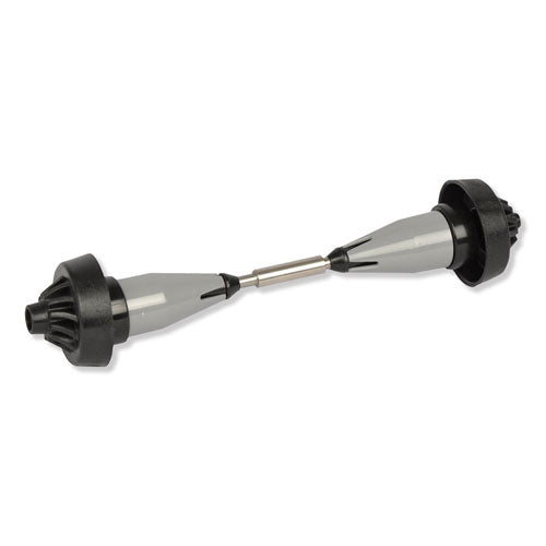 Image of Tork® Coreless High Capacity Spindle Kit, Plastic, 3.66" Roll Size, Type C, Gray, 2 per Kit