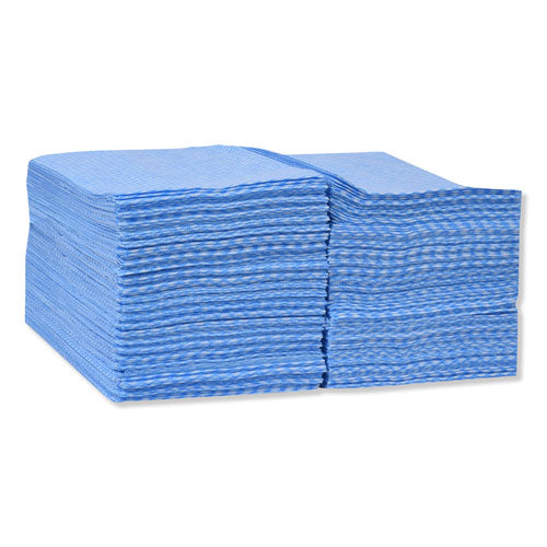 Image of Tork® Foodservice Cloth, 13 x 21, Blue, 240/Carton