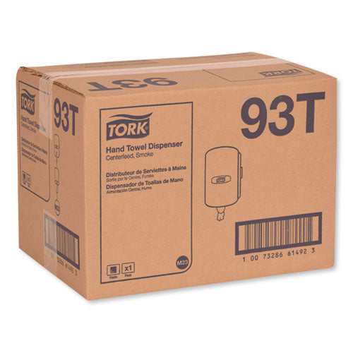 Image of Tork® Centerfeed Hand Towel Dispenser, 10.13 X 10 X 12.75, Smoke