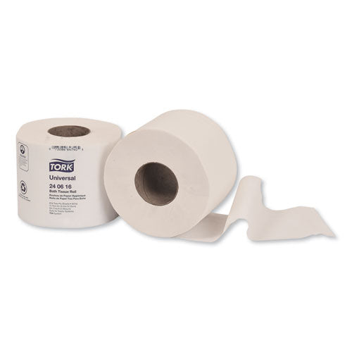 Image of Tork® Bath Tissue, Septic Safe, 2-Ply, White, 616 Sheets/Roll, 48 Rolls/Carton