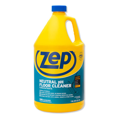 Image of Zep Commercial® Neutral Floor Cleaner, Fresh Scent, 1 Gal, 4/carton