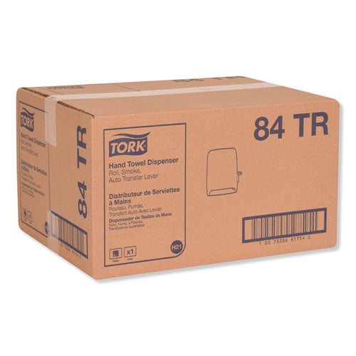 Image of Tork® Hand Towel Roll Dispenser, 12.94 X 9.25 X 15.5, Smoke