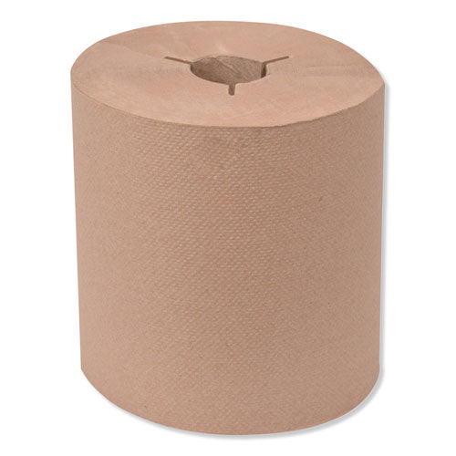 Image of Tork® Universal Hand Towel Roll, Notched, 1-Ply, 8" x 1,000 ft, Natural, 6 Rolls/Carton