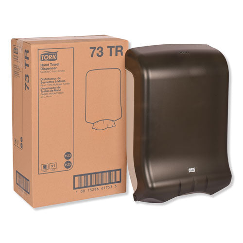 Image of Tork® Folded Towel Dispenser, 11.75 X 6.25 X 18, Smoke