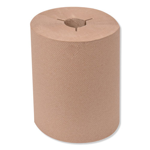 Image of Tork® Universal Hand Towel Roll, Notched, 1-Ply, 8" x 425 ft, Natural, 12 Rolls/Carton