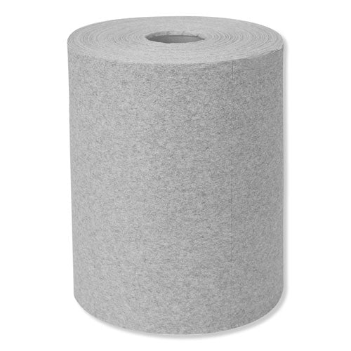 Image of Tork® Industrial Cleaning Cloths, 1-Ply, 12.6 X 10, Gray, 500 Wipes/roll