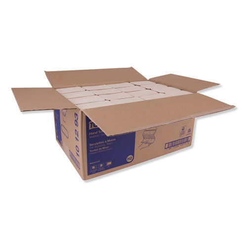 Image of Tork® Multifold Paper Towels, 2-Ply, 9.13 x 9.5, White, 189/Pack, 16 Packs/Carton