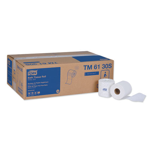 Image of Tork® Advanced Bath Tissue, Septic Safe, 2-Ply, White, 500 Sheets/Roll, 48 Rolls/Carton