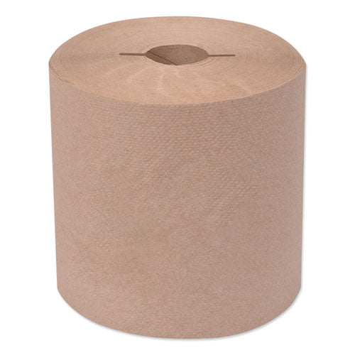 Image of Tork® Universal Hand Towel Roll, Notched, 1-Ply, 7.5" x 800 ft, Natural, 6 Rolls/Carton