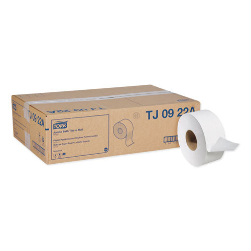 Image of Tork® Universal Jumbo Bath Tissue, Septic Safe, 2-Ply, White, 3.48" X 1,000 Ft, 12/carton