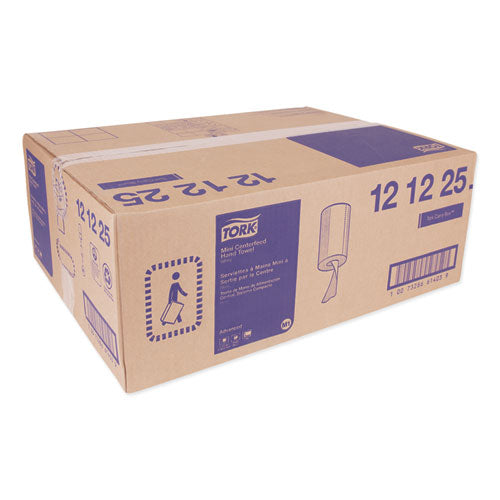Image of Tork® Advanced Soft Mini Centerfeed Hand Towel, 2-Ply, 8.3 x 11.8, 266/Roll, 12 Rolls/Carton